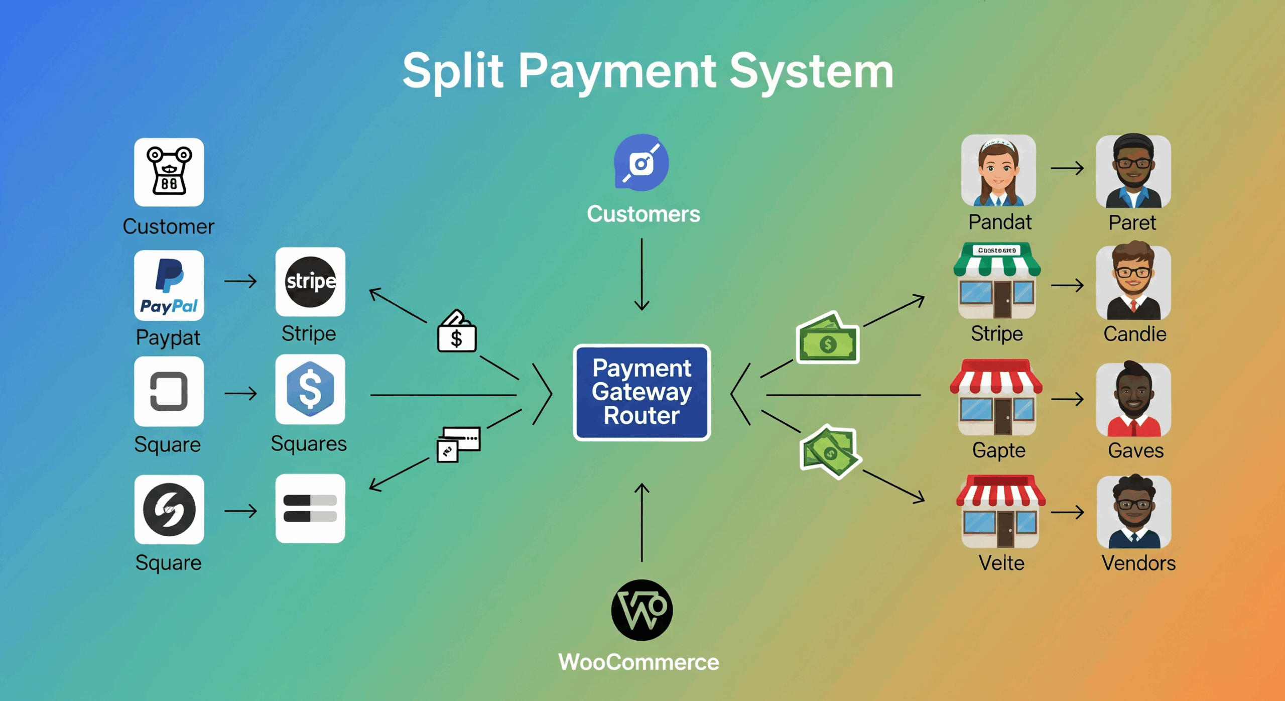 Building a Split Payment System in WooCommerce (Multi-Vendor Multi-Gateway)