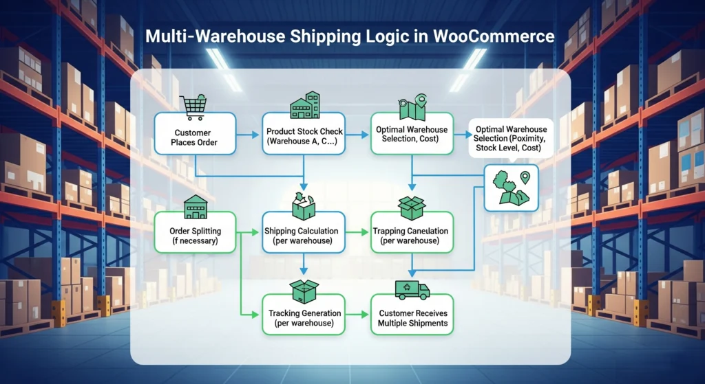 Multi-Warehouse-Shipping-Logic-in-WooCommerce-scaled.webp