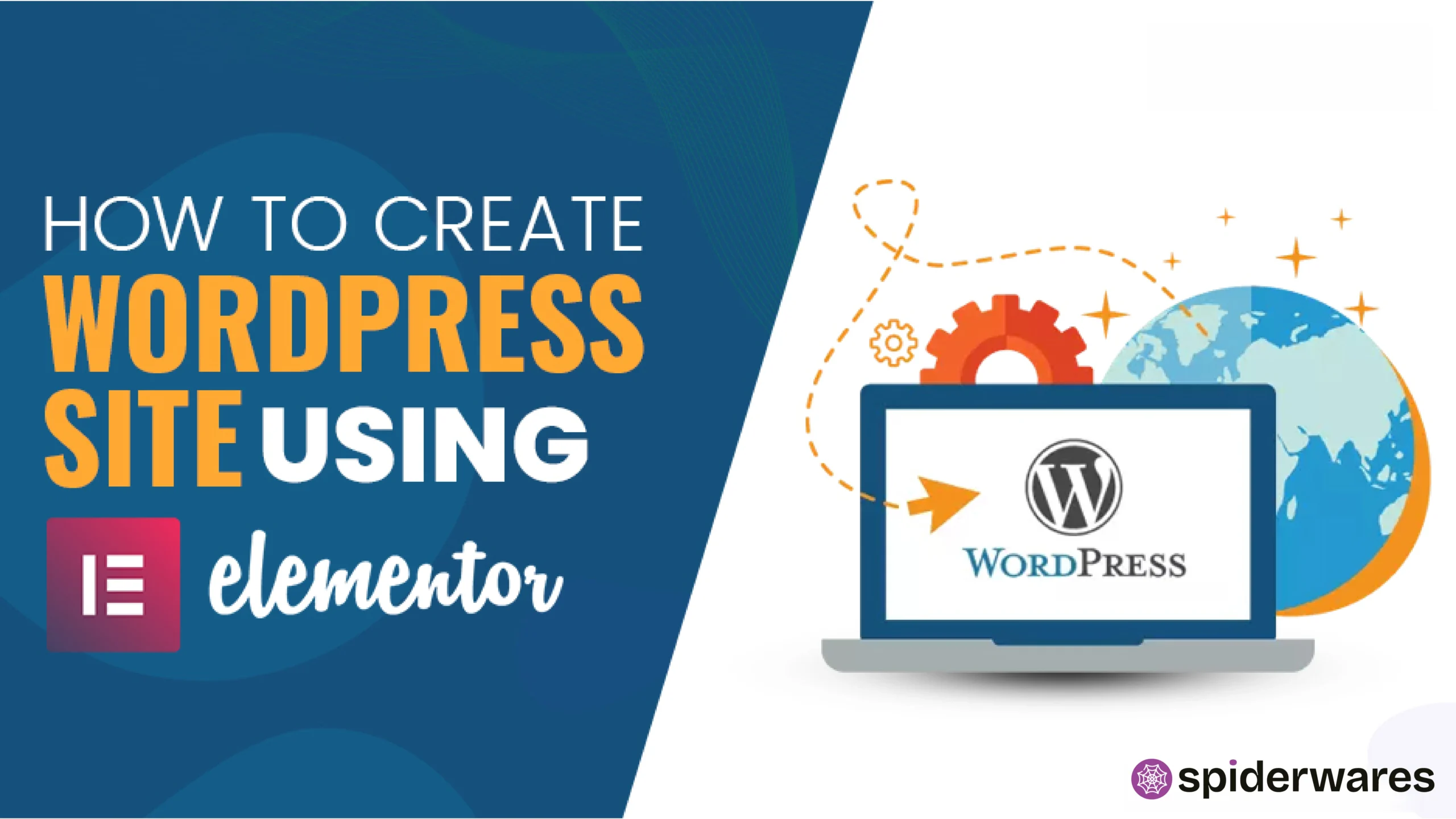 How to Create WordPress site Using Elementor