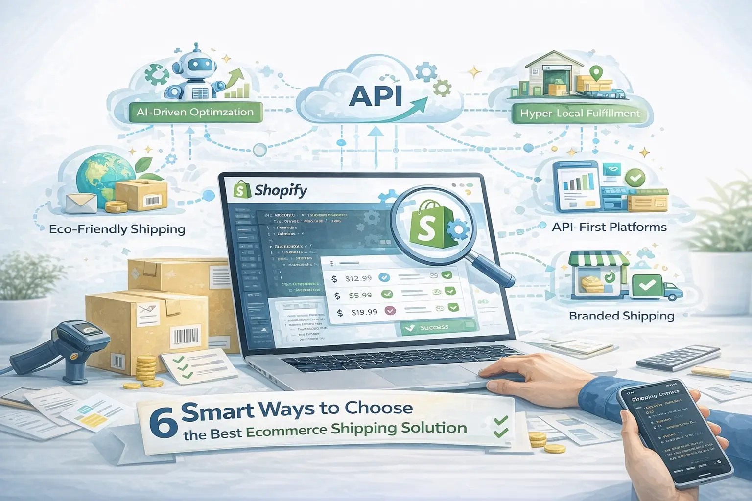 6 Smart Ways to Choose the Best Ecommerce Shipping Solution