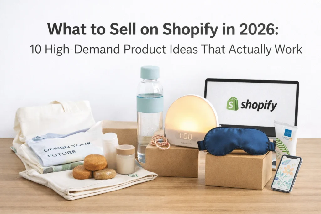 What to Sell on Shopify in 2026: 10 High-Demand Product Ideas That Actually Work