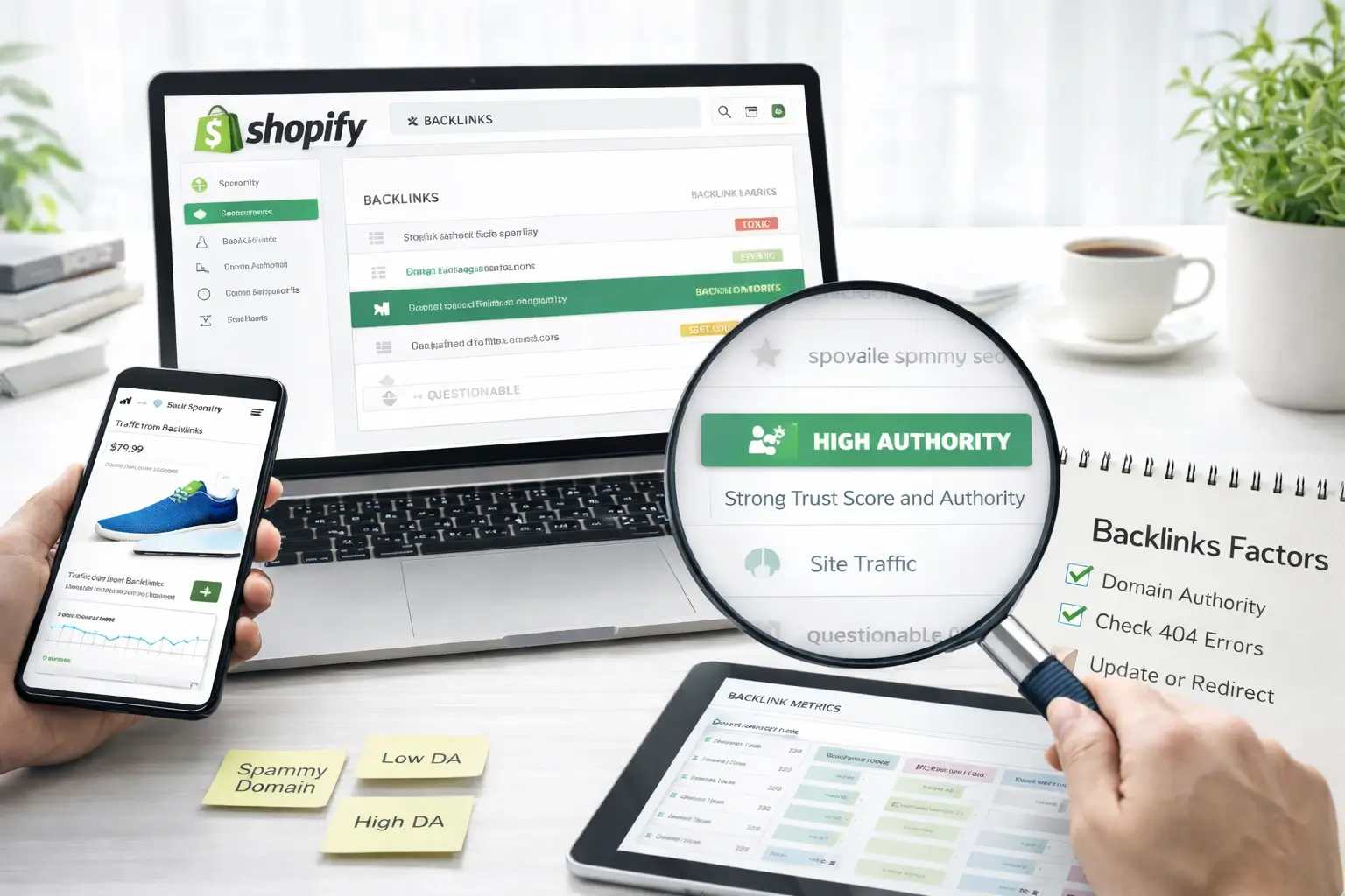 How To Know The Quality of Backlink In Shopify SEO ?